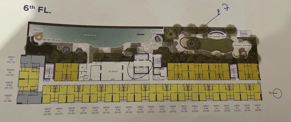 ขายดาวน์ Plum condo new west 1 BEDROOM type A วิวสวน ไม่ติดห้องขยะ ไม่ติดลิฟท์ สนใจจองเลย