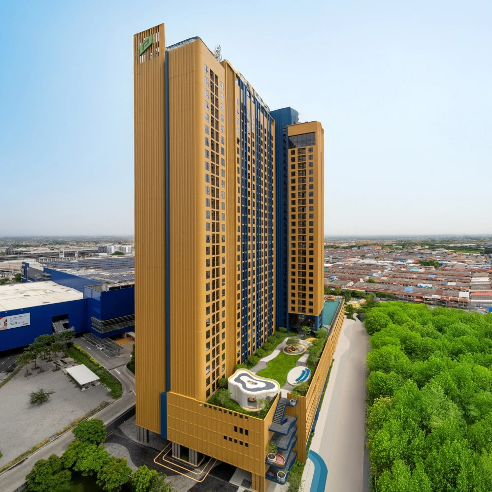 ขายดาวน์ Plum Condo New West Bangyai ห้องชั้น 10 มาพร้อมสิ่งอำนวยความสะดวกครบครัน ห้ามพลาด