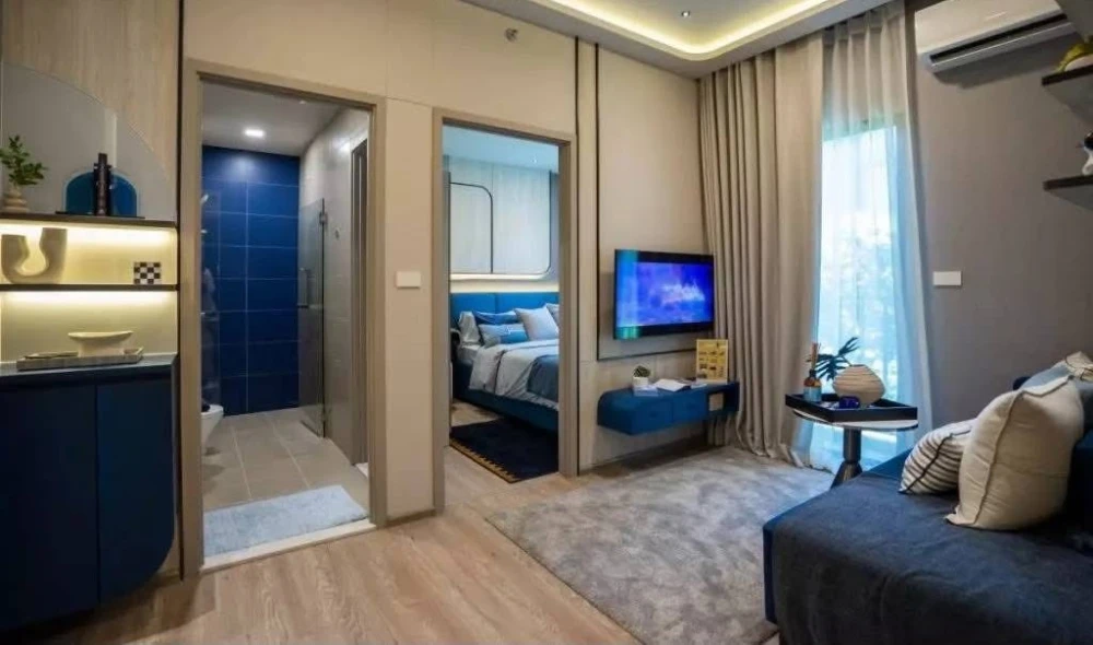 ขายดาวน์ Plum Condo New West Bangyai 1 ห้องนอน พื้นที่ใช้สอยเยอะ ทำเลดี สิ่งอำนวยความสะดวกครบครัน ห้ามพลาด