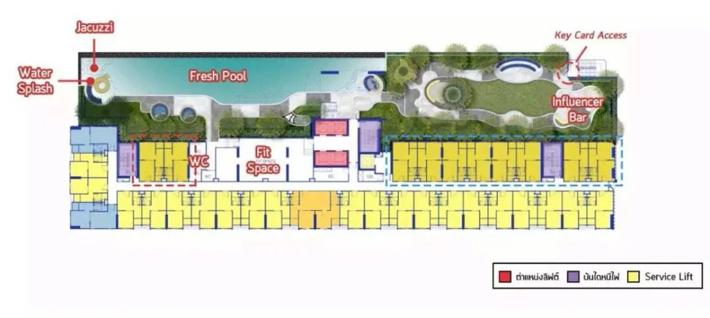 ขายดาวน์ Plum Condo New West Bangyai 1 ห้องนอน 1 ห้องน้ำ ทำเลดี มาพร้อมสิ่งอำนวยความสะดวกครบครัน จองเลยจ้า
