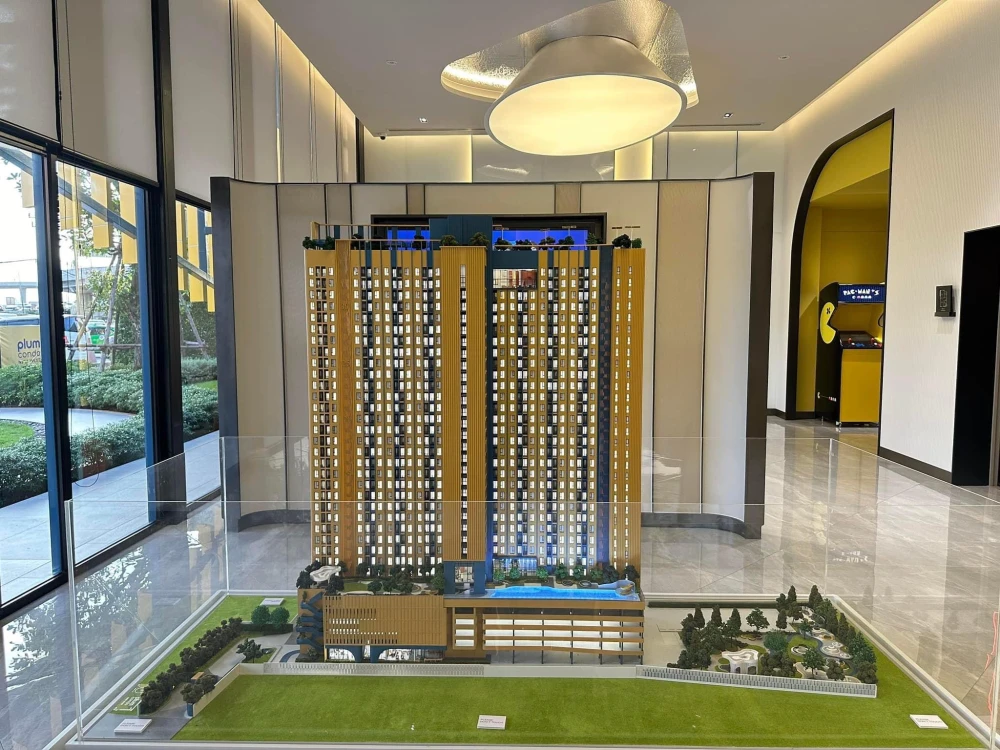 ขายดาวน์ Plum New West 1 ห้องนอน 1 ห้องน้ำ ชั้น 16 ได้วิวสูง มาพร้อมราคาสุดคุ้ม คุณต้องรีบมาจองเลย