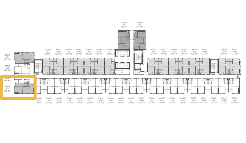 ขายดาวน์ Plum New West 1 ห้องนอน 1 ห้องน้ำ ชั้น 16 ได้วิวสูง มาพร้อมราคาสุดคุ้ม คุณต้องรีบมาจองเลย