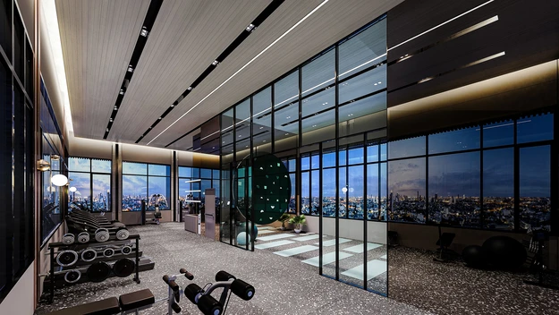 ขายดาวน์ Quintara MHy'Den Pho Nimit ชั้น 16 โครงการดี ส่วนกลางครบ จองเลย