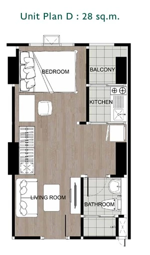 ขายดาวน์ Regent Home Bangna 1 ห้องนอน 1 ห้องน้ำ ทำเลดี มาพร้อมส่วนกลางสุดปัง จองเลย