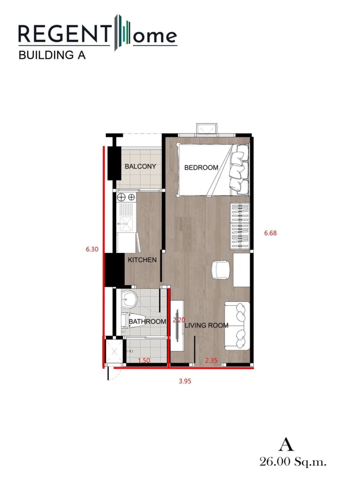 ขายดาวน์ Regent Home Wuttakat ชั้น 14 ห้องมุม ตำแหน่งดี สนใจรีบจองเลย ก่อนหลุดมือ