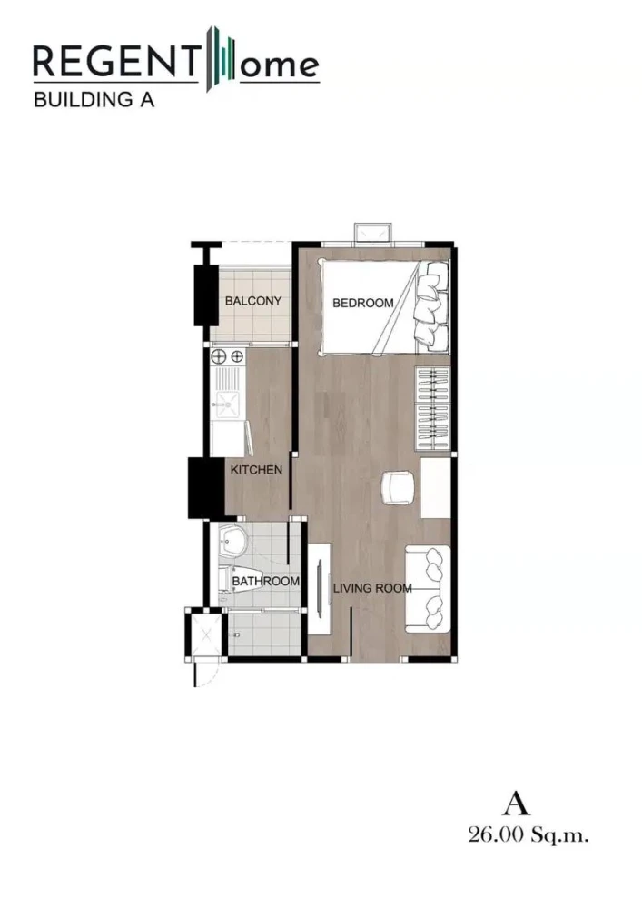 ขายดาวน์ Regent Home Wuttakat ชั้น 26 ได้วิสูง าพร้อมราคสุดพิเศษ มาเป็นเจ้าของได้แล้ววันนี้ อย่าพลาด