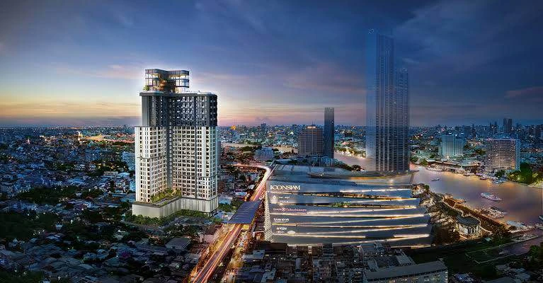 ขายดาวน์ Rhythm Charoennakhon Iconic ตำแหน่งห้องสุดเริ่ด วิวสุดปังเห็นแม่น้ำ และเห็นพลุในช่วงเทศกาล ต้องเลย