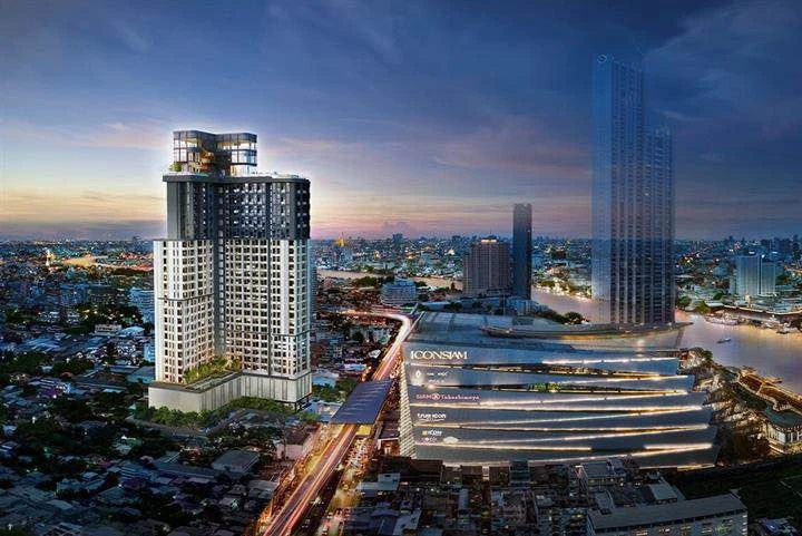 ขายดาวน์ RHYTHM Charoennakhon Iconic ห้อง 1 Bed Plus ชั้น 22 สูงที่สุดของห้อง Type นี้ จองเลย