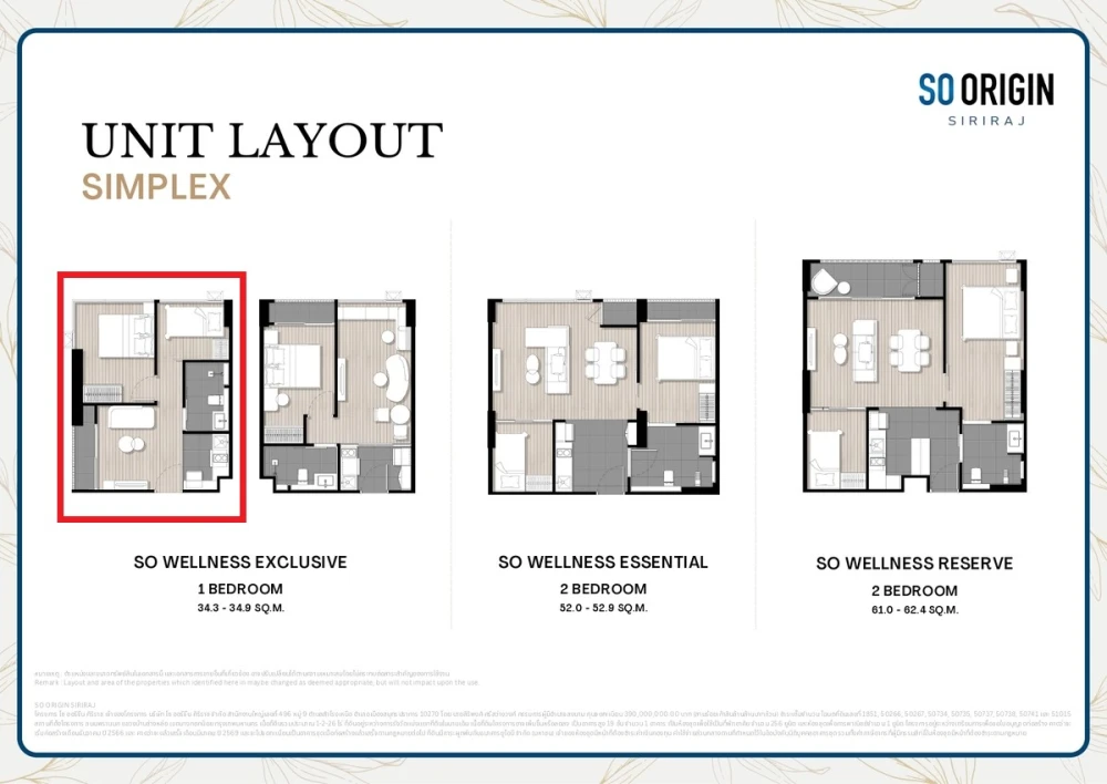 ขายดาวน์ SO Origin Siriraj ชั้น 17 โครงการดี ทำเลน่าอยู่ สนใจเป็นเจ้าของ รีบจองเลยจ้า