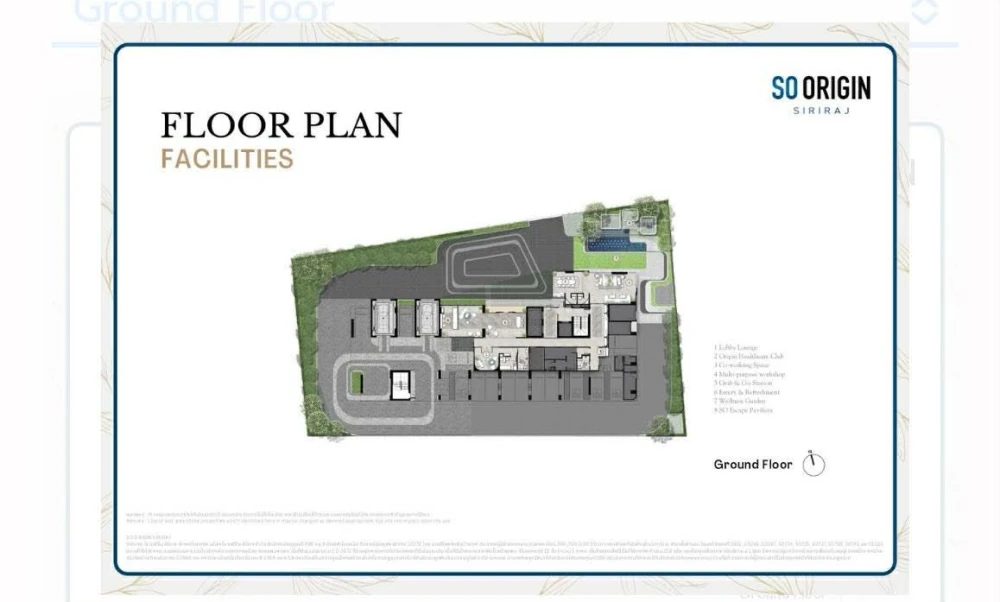 ขายดาวน์ So Origin Siriraj ห้อง 2 Bedroom วิวเมือง พื้นที่ใช้สอยเยอะมาก จองก่อนได้ก่อน