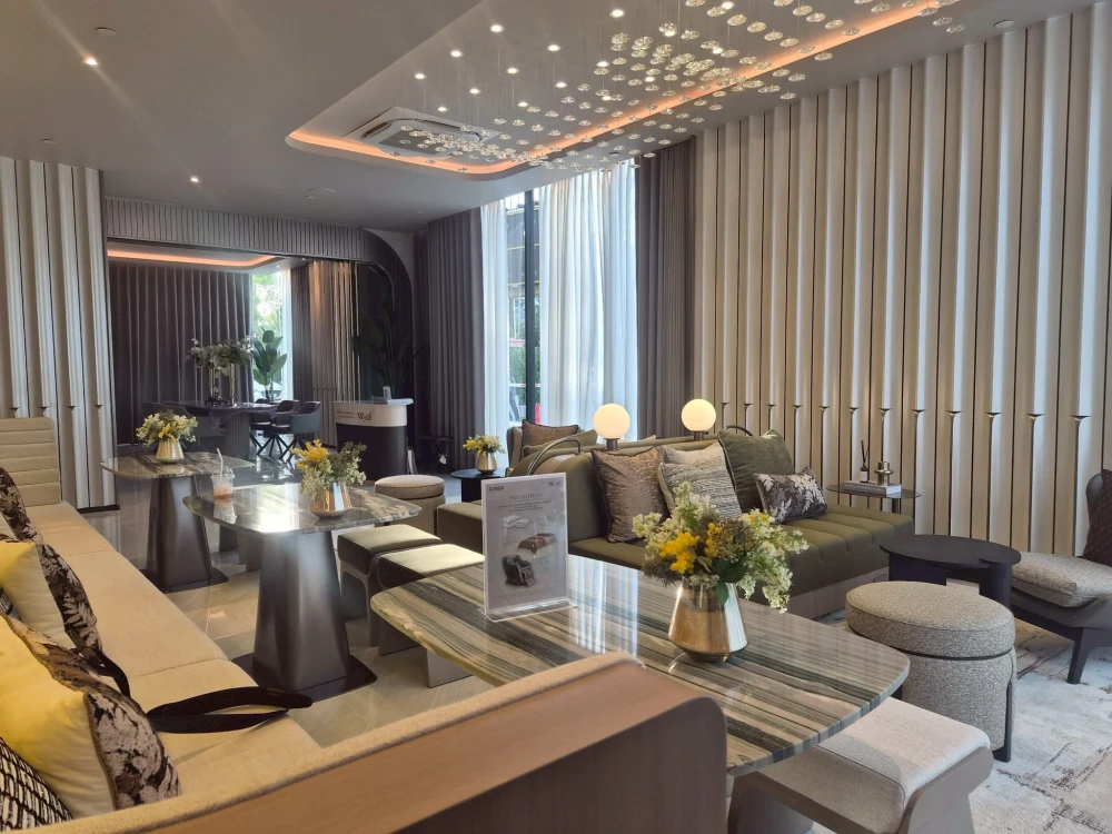 ขายดาวน์ SO Origin Siriraj ห้อง Duo Space เพดานสูง ให้ความรู้สึกโปร่ง โล่ง ไม่อึดอัด ฟังก์ชันห้องมีมิติ แยกโซนได้ดีกว่าห้องคอนโดทั่วไป