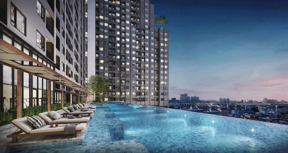 ขายดาวน์ The Livin Ramkhamhaeng ชั้น 15 วิวสวยไม่บล็อควิว Fully Fitted รีบจับจองเลยจ้า