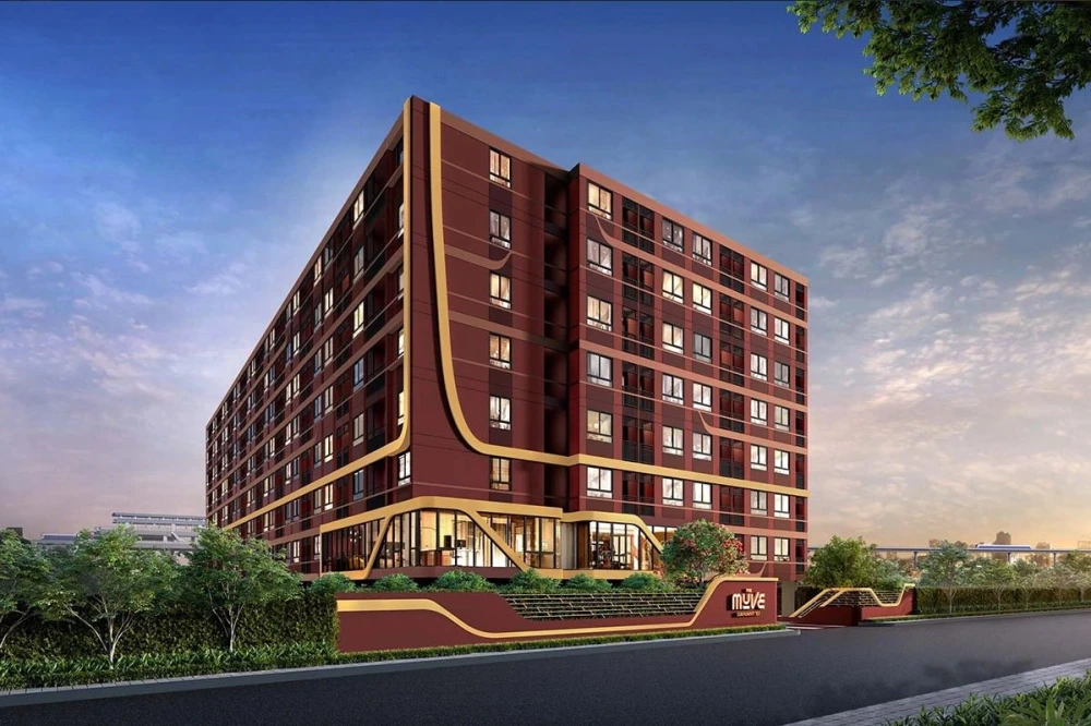ขายดาวน์ THE MUVE Sukhumvit 107 ชั้น 2 โครงการดี ทำเลน่าอยู่ สนใจรีบจองเลย อย่ารอช้า