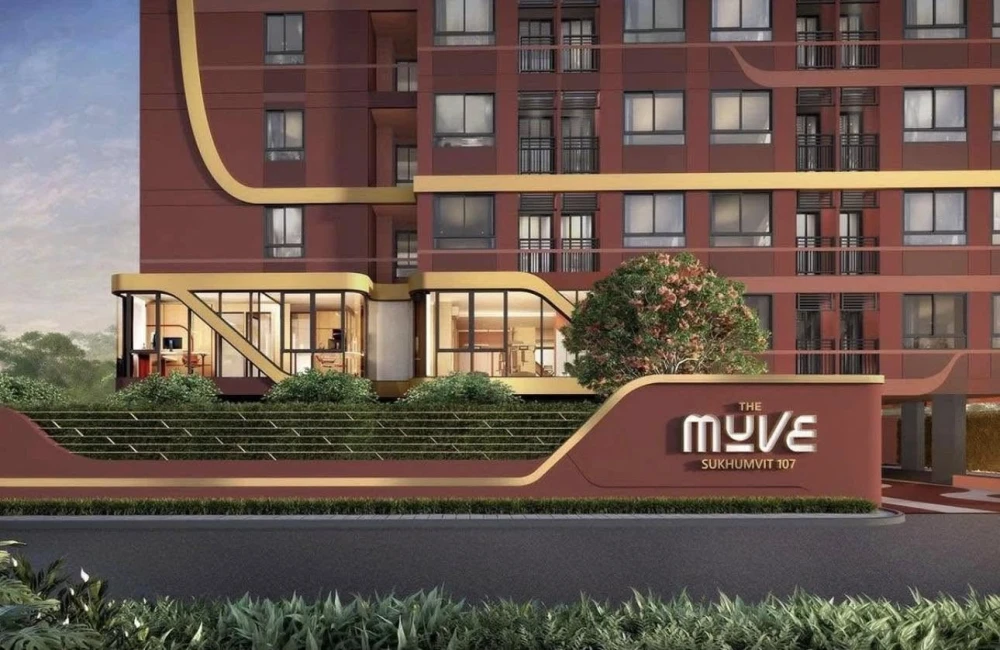 ขายดาวน์ THE MUVE Sukhumvit 107 โครงการเลี้ยงสัตว์ได้ พร้อมของแถมอย่างดี คนรักน้องหมาน้องแมว ห้ามพลาด