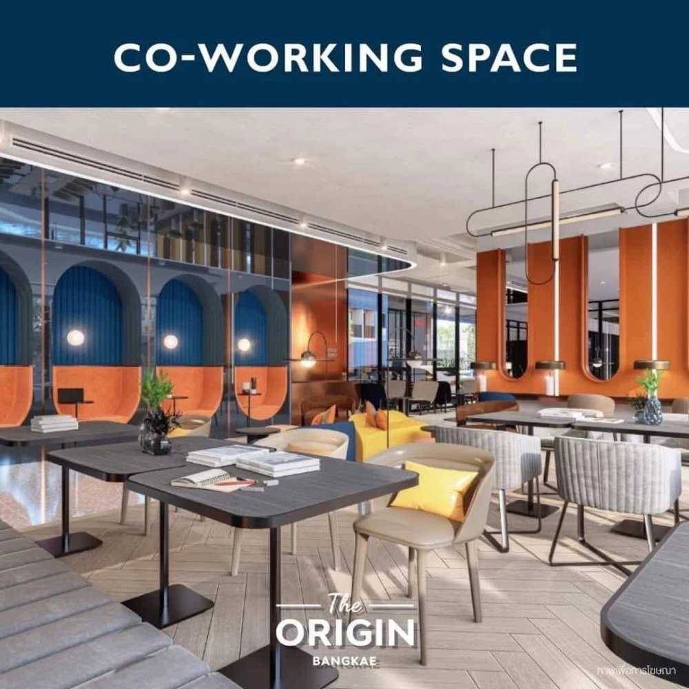 ขายดาวน์ The Origin Bangkae ห้อง 2 bedroom (combined) ห้องเปล่า วิวสระน้ำ คนชอบแต่งห้องห้ามพลาด