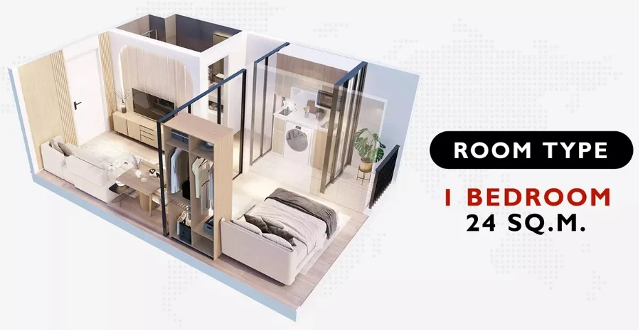 ขายดาวน์ The Origin Sukhumvit - Praksa ชั้น 35 โครงการดี ทำเลดี จองเลย ด่วนๆ