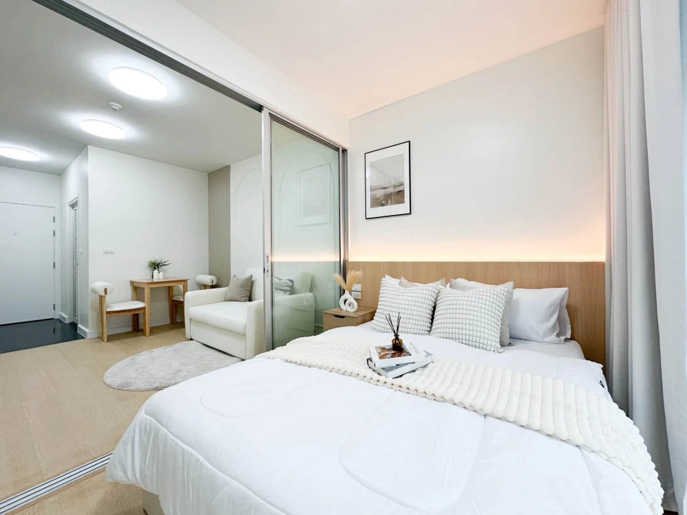 ขายด่วนๆ โครงการ  A Space ME Sukhumvit 77 ห้องแต่งน่าอยู่ โทนขาวสบายตา ราคาสบายกระเป๋า ซื้ือเลย
