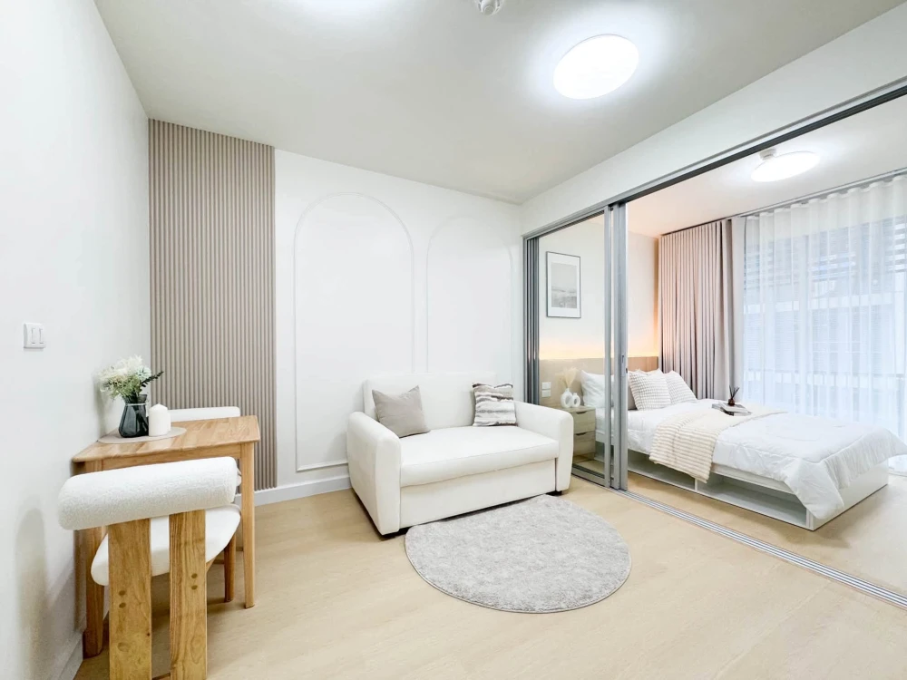 ขายด่วนๆ โครงการ  A Space ME Sukhumvit 77 ห้องแต่งน่าอยู่ โทนขาวสบายตา ราคาสบายกระเป๋า ซื้ือเลย