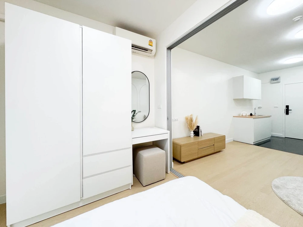 ขายด่วนๆ โครงการ  A Space ME Sukhumvit 77 ห้องแต่งน่าอยู่ โทนขาวสบายตา ราคาสบายกระเป๋า ซื้ือเลย