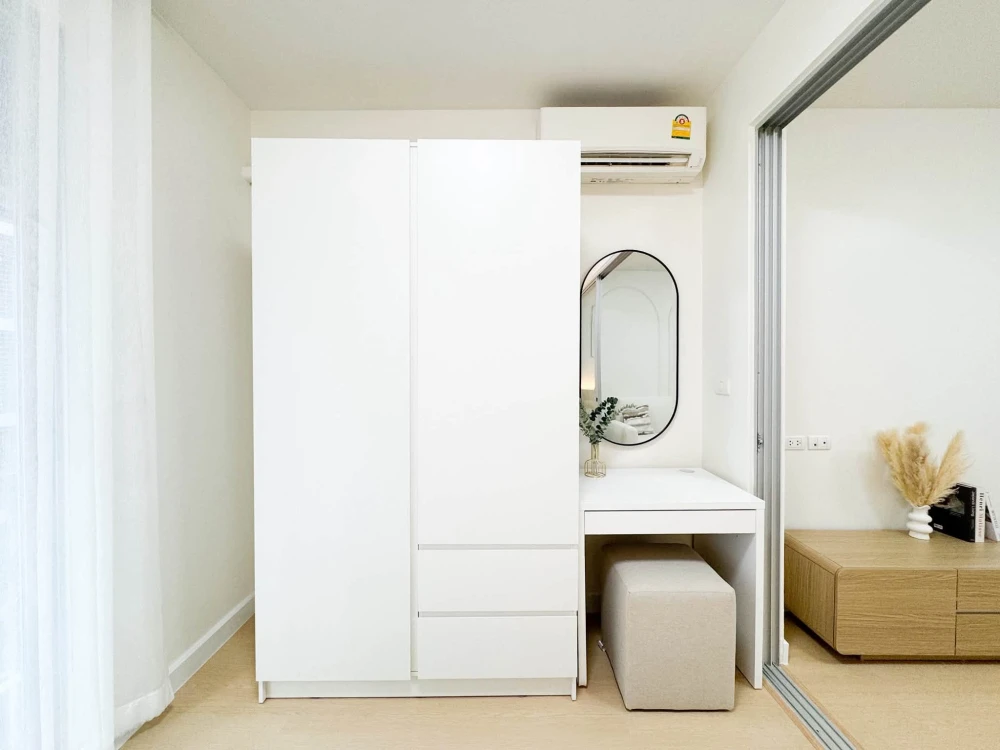 ขายด่วนๆ โครงการ  A Space ME Sukhumvit 77 ห้องแต่งน่าอยู่ โทนขาวสบายตา ราคาสบายกระเป๋า ซื้ือเลย