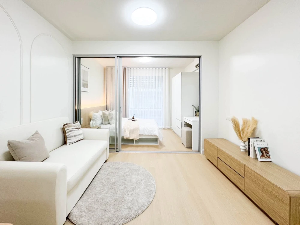 ขายด่วนๆ โครงการ  A Space ME Sukhumvit 77 ห้องแต่งน่าอยู่ โทนขาวสบายตา ราคาสบายกระเป๋า ซื้ือเลย