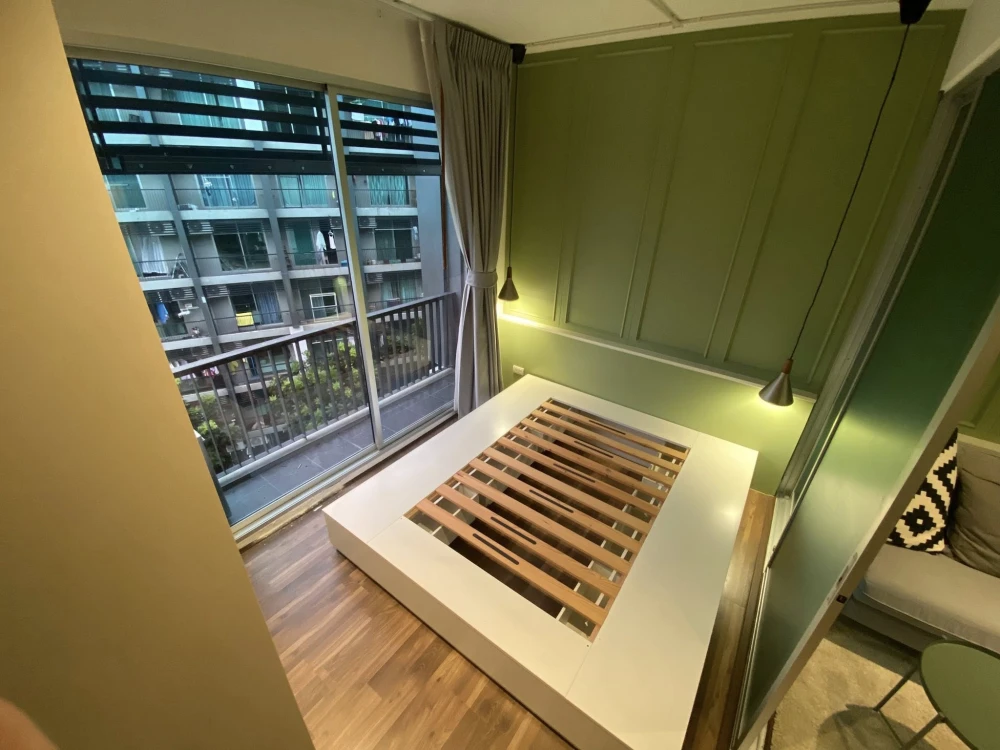 ขายด่วนๆ A space me sukhumvit77 ห้องแต่งพร้อมอยู่ สิ่งอำนวยความสะดวกครบ มาเป็นเจ้าของได้แล้ววันนี้