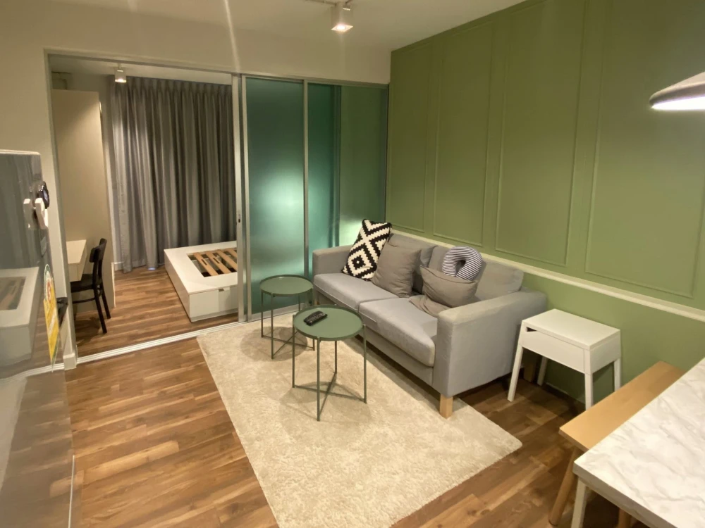 ขายด่วนๆ A space me sukhumvit77 ห้องแต่งพร้อมอยู่ สิ่งอำนวยความสะดวกครบ มาเป็นเจ้าของได้แล้ววันนี้