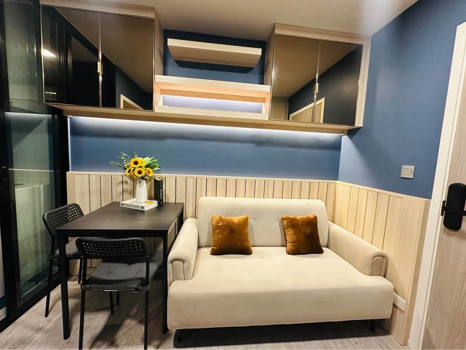 ขายด่วนๆ Atmoz Tropicana Bangna ห้องพร้อมอยู่ ติดวอลเปเปอร์อย่างดี มาจับมาจองได้แล้ววันนี้ อย่าพลาด