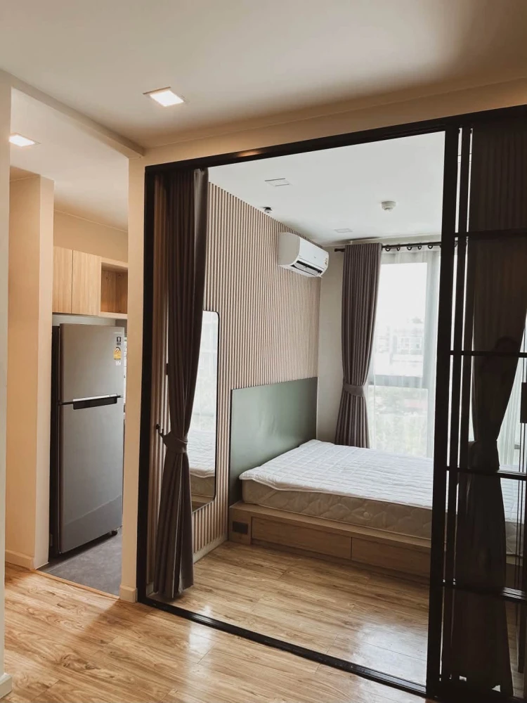 ขายด่วนๆ Groove Condo Ratchada-Ladprao 1 Bedroom ห้องบิ้วอิน เก็บของได้เยอะ พร้อมเฟอร์นิเจอร์แบรนด์ จองเลย