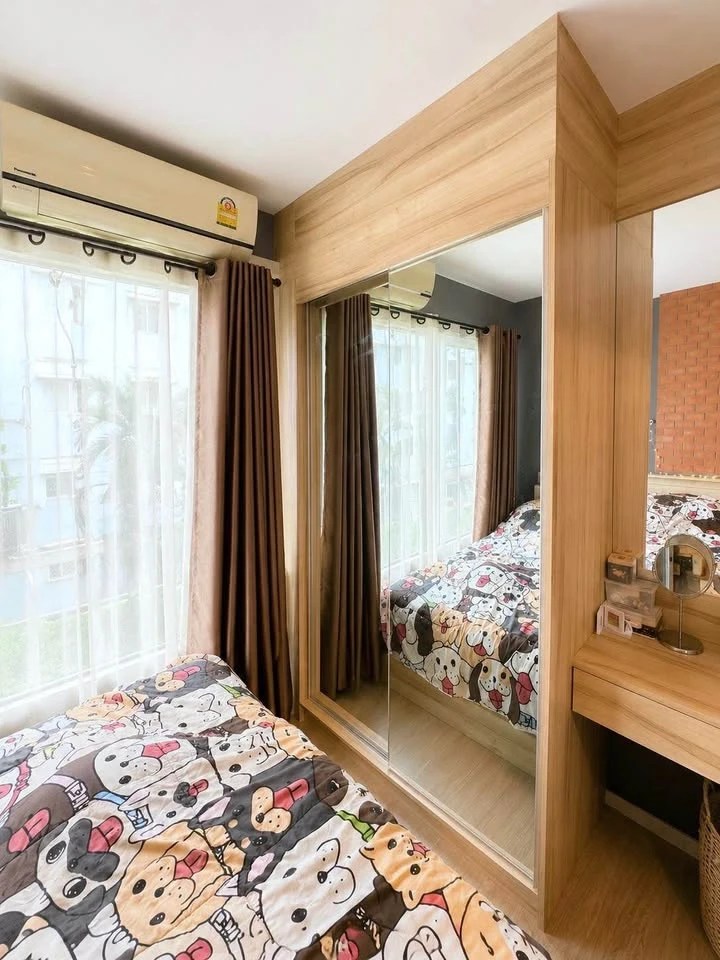 ขายด่วน Happy condo donmuang the terminal ห้องพร้อมอยู่ กั้นแยกเป็นสัดส่วน บอกเลยว่าคุณต้องไม่พลาด