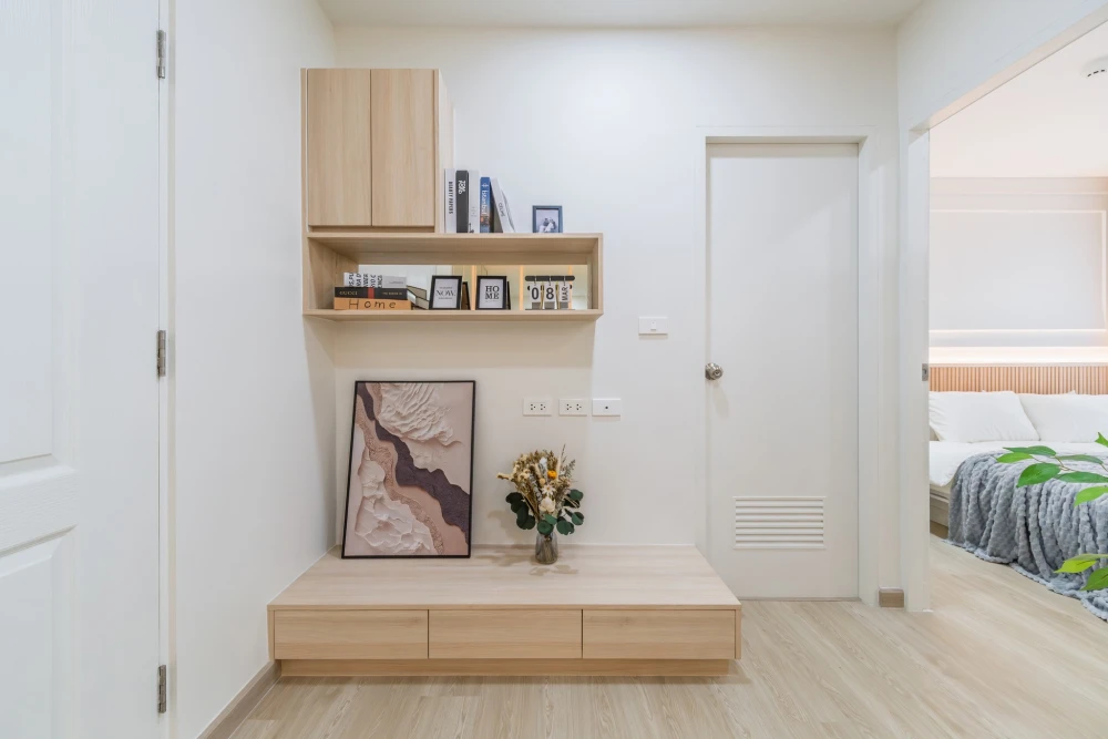 ขายด่วนๆ I Condo Sukhumvit 105 ห้องแต่งพร้อมอยู่ เฟอร์ เครื่องใช้ไฟฟ้าครบ มาแต่ตัวเข้าอยู่ได้เลย อย่าพลาด