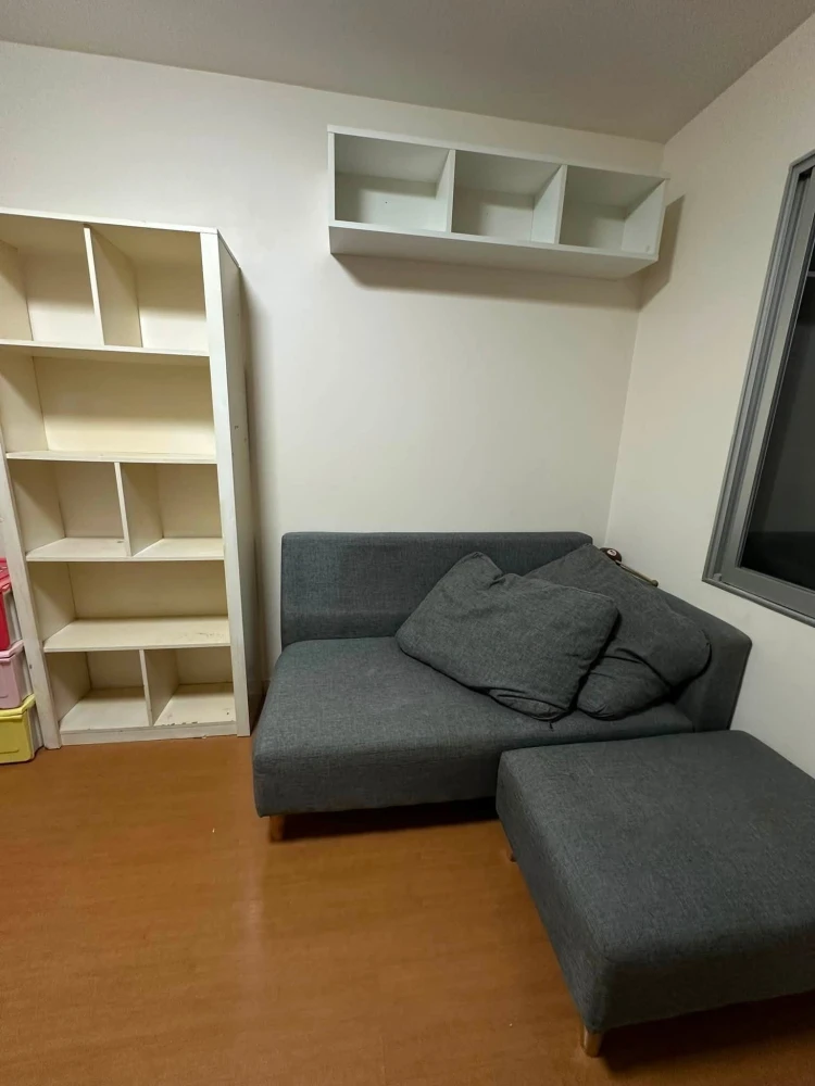 ขายด่วนๆ Lumpini Condo Town Rattanathibet ห้องพร้อมอยู่ ชั้น 2 วิวรถไฟฟ้า ห้องมุมมีความเป็นส่วนตัว จองเลย