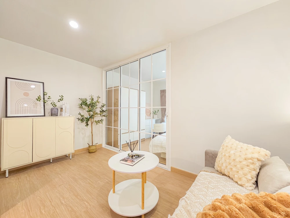 ขายด่วนๆ The Green Condo 2 ห้องแต่งน่าอยู่ โทนขาวสบายตา ราคาสบายกระเป๋า มาเป็นเจ้าของได้แล้ววันนี้