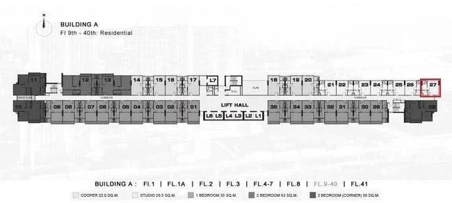 ขายด่วน The Tree Interchange ห้องชั้นสูงสุดๆของโครงการ ใครที่ชอบดื่มดั่มบรรยากาศห้ามพลาดห้องนี้