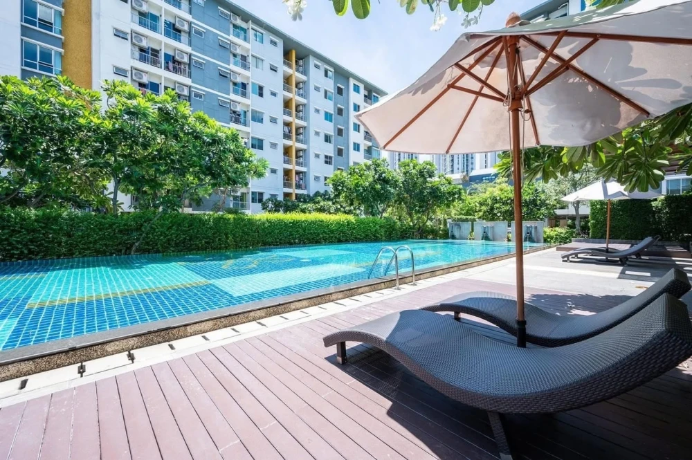 ขายและให้เช่า คอนโดห้องใหญ่ 2 นอน 61 ตร.ม. ชั้น 5 ตึก A ทำเลรัชดา-ห้วยขวาง | ✨ Supalai City Resort Ratchada-Huaykwang