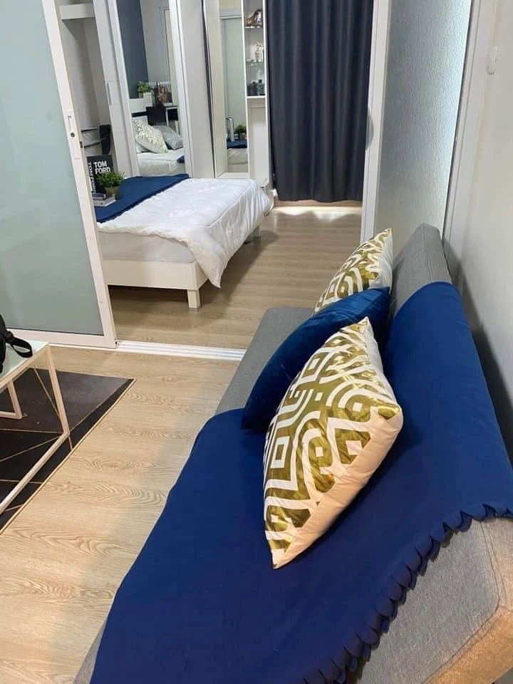 ขาย/ให้เช่า Condo Garden Asoke-Rama 9 ห้องพร้อมอยู่ กว้างขวางอยู่สบาย เฟอร์พร้อม รีบจองเลย