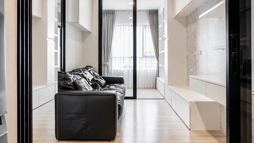ขาย/ให้เช่า Condo Niche Mono Mega Space Bangna ห้องชั้นสูง พร้อมเฟอร์ มาแต่ตัวเข้าอยู่ได้เลย+++