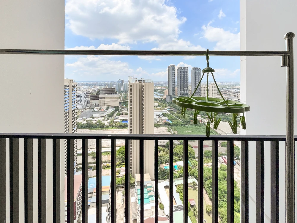 ขาย/ให้เช่า Condo Niche Mono Mega Space Bangna ห้องชั้นสูง พร้อมเฟอร์ มาแต่ตัวเข้าอยู่ได้เลย+++