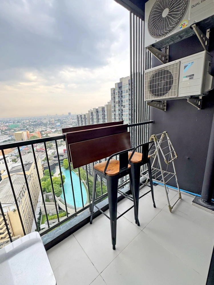 ขาย/ให้เช่า Elio del nest ห้องพร้อมอยู่ ชั้นสูง เฟอร์พร้อม จองเลย