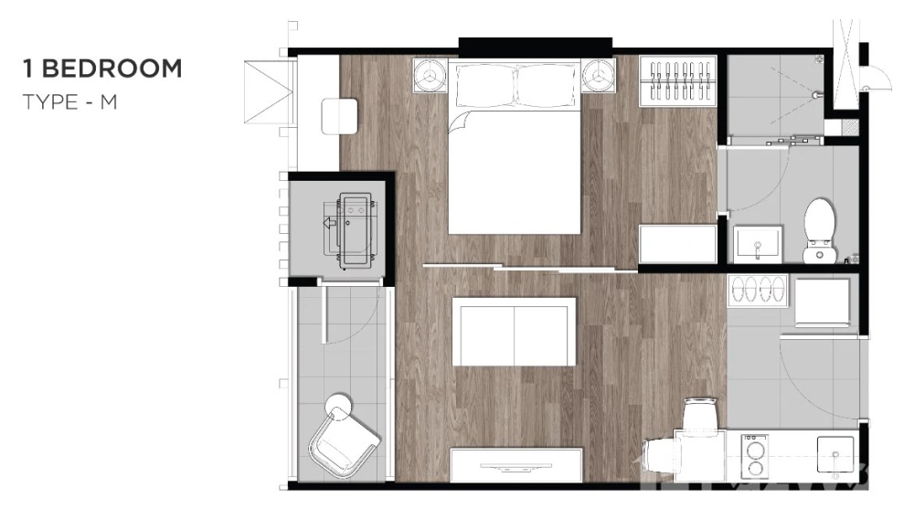 ขาย/ให้เช่า  IKON Sukhumvit 77 ห้องกว้างขวางน่าอยู่ เฟอร์พร้อม สิ่งอำนวยความสะดวกครบครัน จองเลย