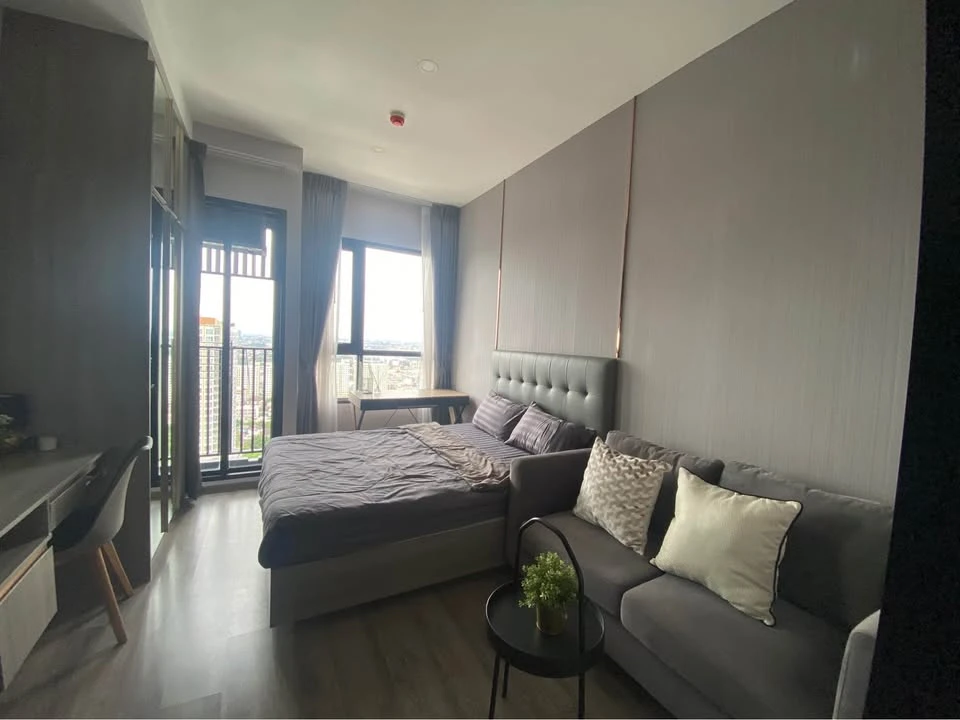 ขาย/ให้เช่า KnightsBridge Prime On-Nut ห้องชั้นสูง เฟอร์พร้อม สิ่งอำนวยความสะดวกครบครัน จองเลย