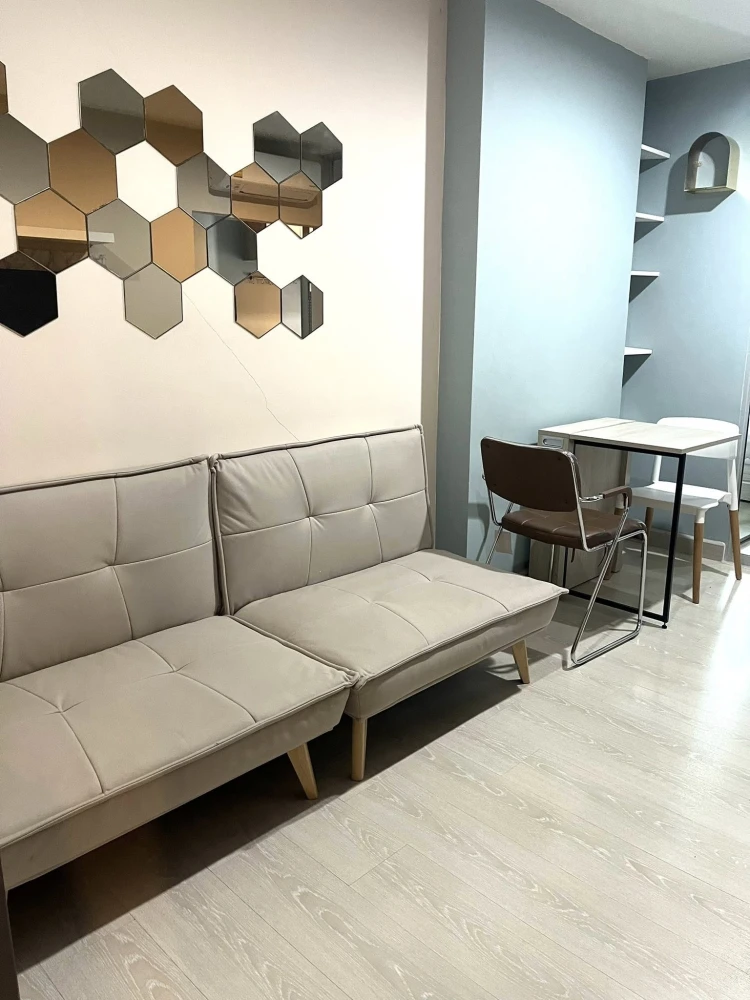 ขาย/ให้เช่า Niche id Sukhumvit 113 ห้องพร้อมอยู่ เฟอร์พร้อม ราคาสบายกระเป๋า จองเลย