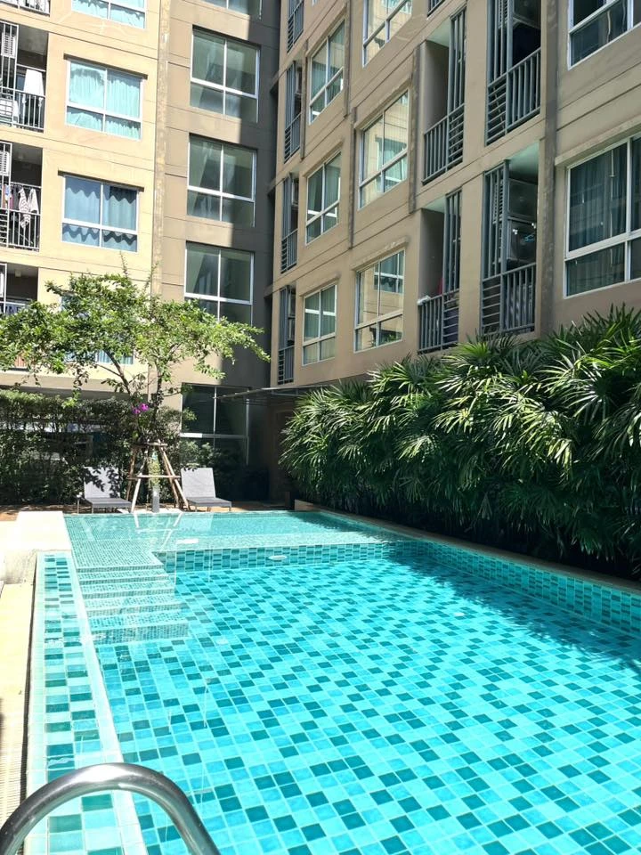 ขาย/ให้เช่า Niche id Sukhumvit 113 ห้องพร้อมอยู่ เฟอร์พร้อม ราคาสบายกระเป๋า จองเลย