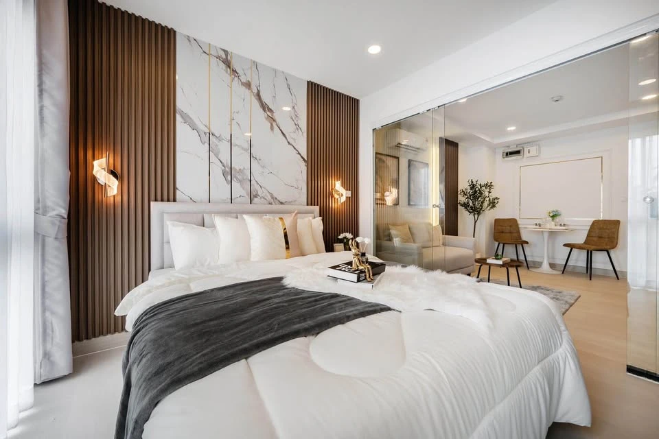 ขาย ”คอนโดบรรยากาศรีสอร์ต“ ห้องใหญ่ ตกแต่งบิวท์อินสวยมากๆ ที่ Parc Exo Kaset-Nawamintra images