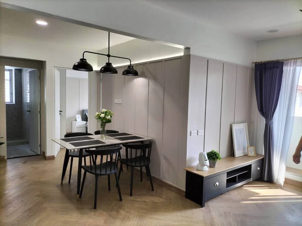 ขาย คอนโด บ้านสวนธน พุทธบูชา 47 ห้องพร้อมอยู่ เฟอร์พร้อม ห้องกว้างอยู่สบาย จองเลย