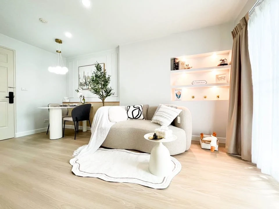 ขาย คอนโด ยู ดีไลท์ แอท ห้วยขวาง สเตชั่น ห้องพร้อมอยู่ เฟอร์พร้อม ห้องกว้างขวางอยู่สบาย รีบจองเลย