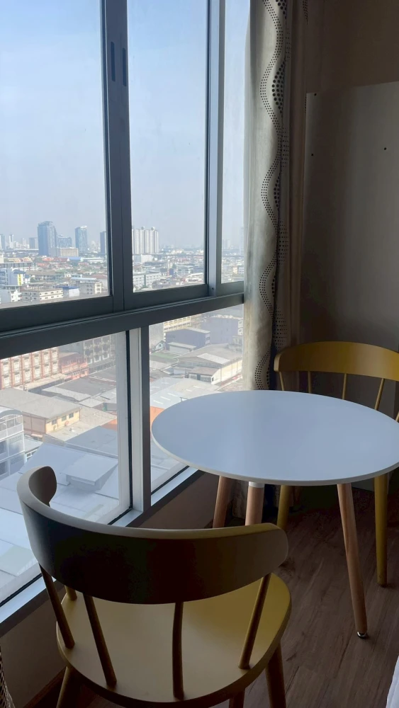 ขาย   คอนโด  เดอะทรี บางโพ สเตชั่น ชั้น 15 ทิศเหนือ วิวสะพานพระราม7 ติดวอลเปเปอร์ทั้งห้อง