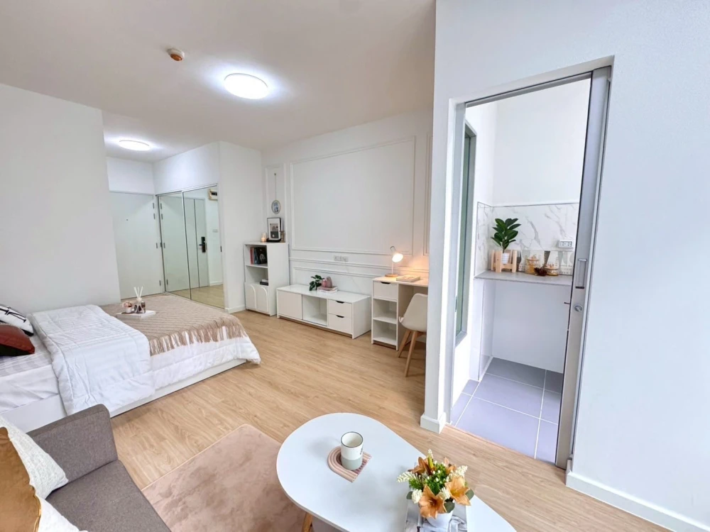ขาย คอนโด A Space Sukhumvit 77  ห้องพร้อมอยู่ เฟอร์พร้อม รีบจองก่อนห้องหมด+++