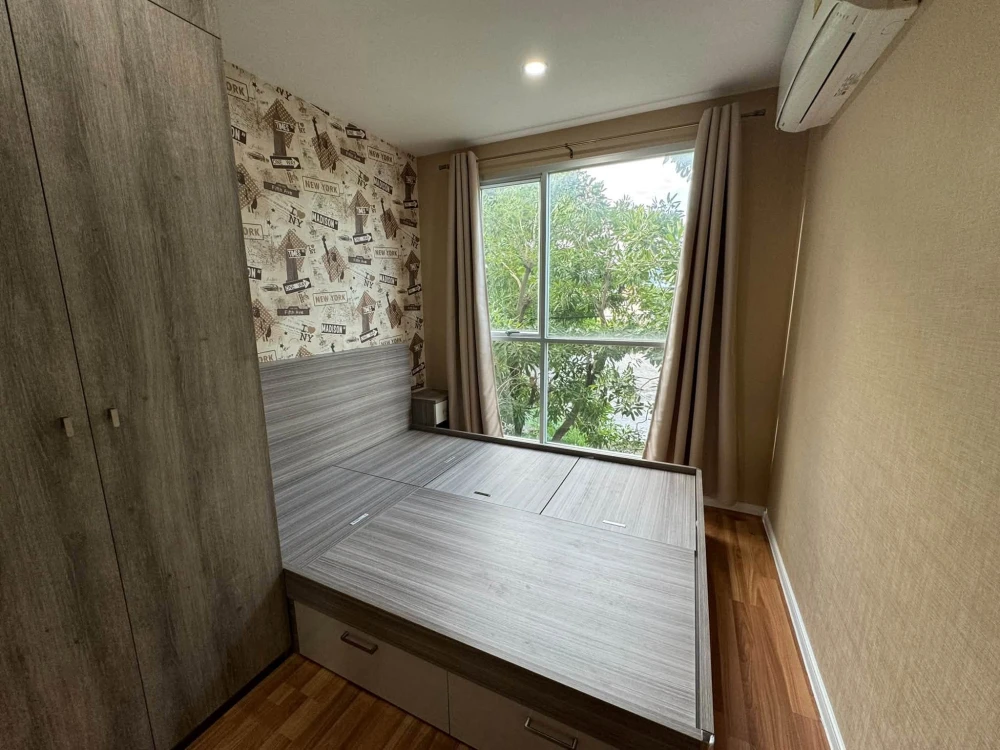 ขาย คอนโด Lumpini Place Bangna Km.3 ห้องพร้อมอยู่  เฟอร์นิเจอร์ Built-in  วอลเปเปอร์ทั้งห้อง มาจองเลย