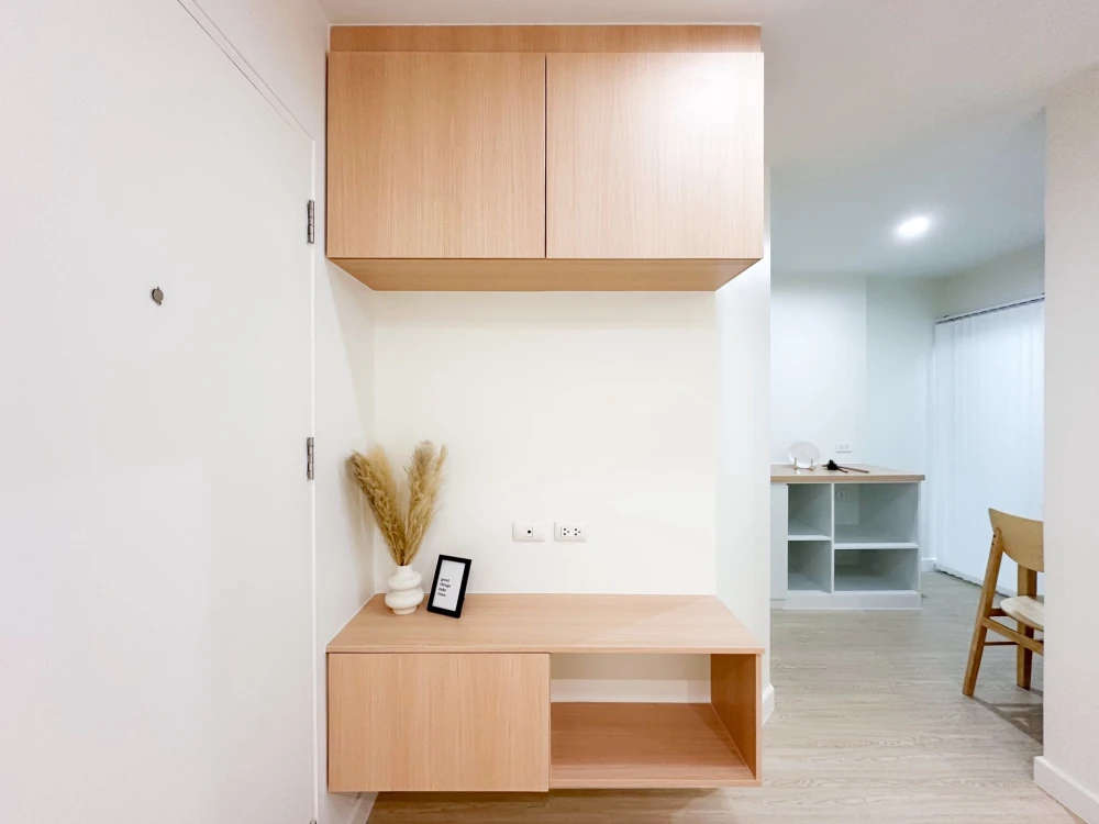 ขาย คอนโด Lumpini Ville Onnut 46 ห้องแต่งสวย บิ้วอินท์จัดเต็ม โทนขาวสบายตา ราคาสบายกระเป๋า จองเลย